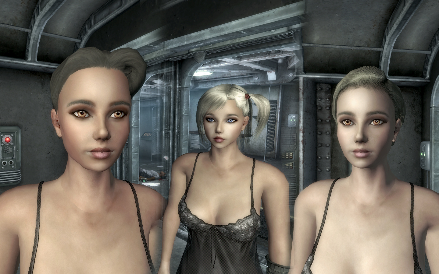 fallout 3 female character creation no mods